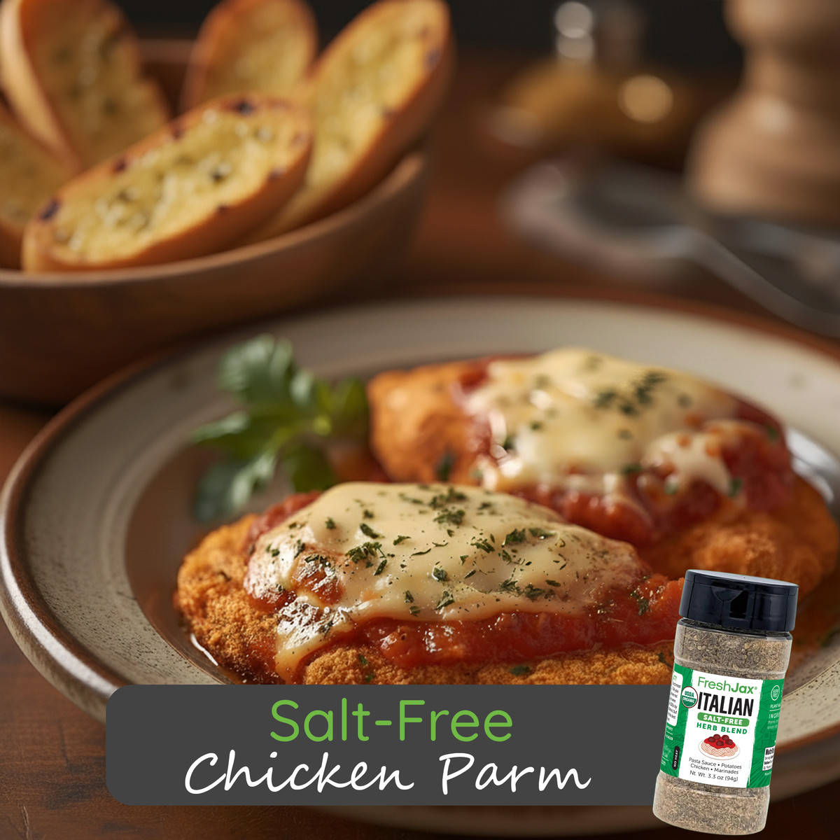 Salt-Free Chicken Parm