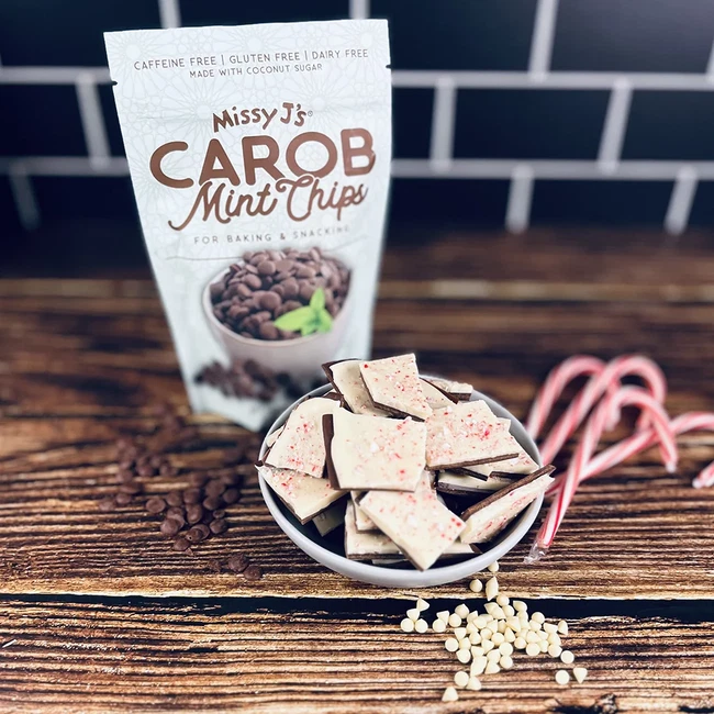 Image of CAROB PEPPERMINT BARK