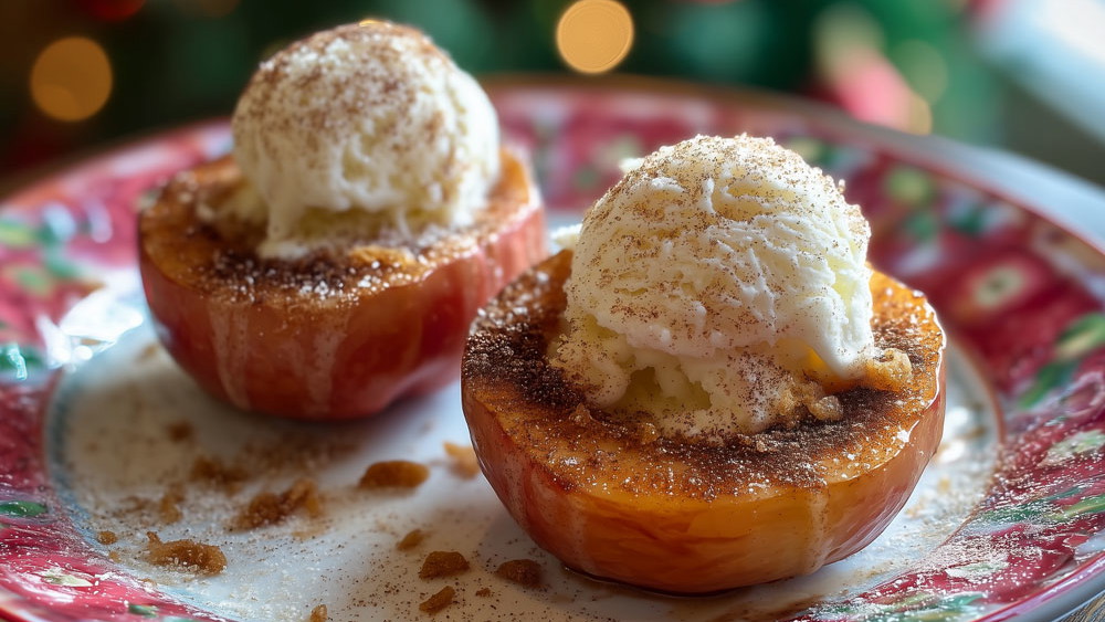 Image of Air Fryer Apples à la Mode with Sugar Momma