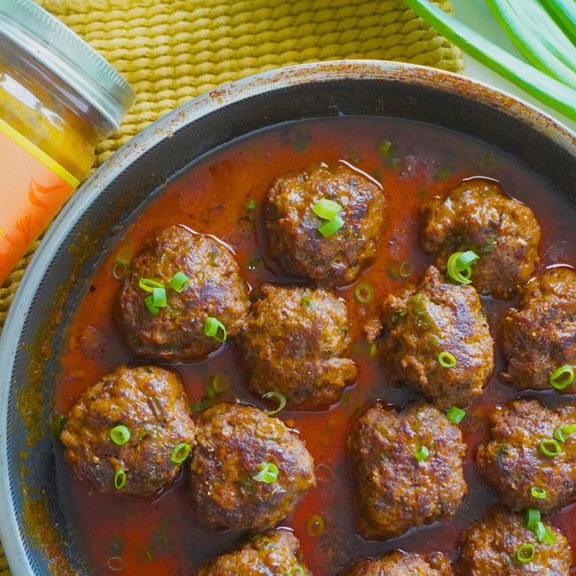 Image of Spicy Lemongrass Curry Meatballs