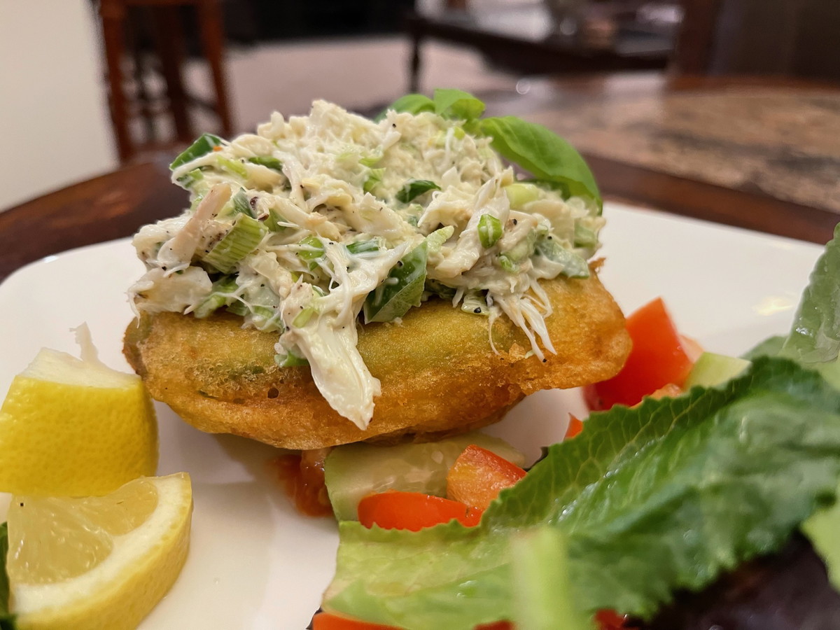 Keto Crab-Stuffed Avocado