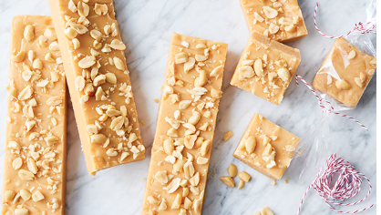 Image of Easy 4 ingredient Peanut Butter Fudge 