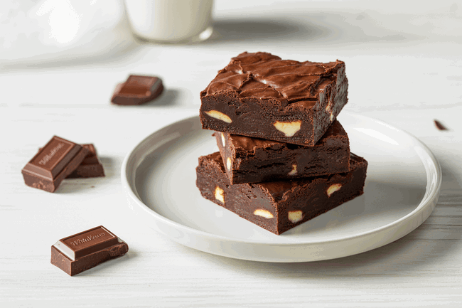 Image of Delicious High Protein Chocolate Brownies Recipe UK 
