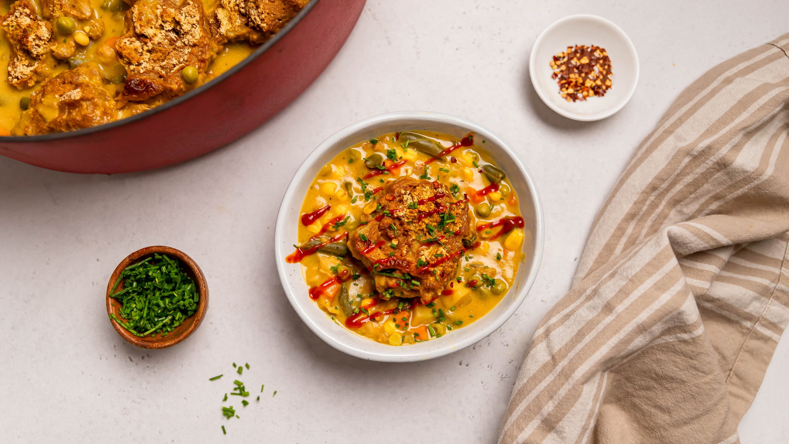 Image of Vegetable Dumpling Stew