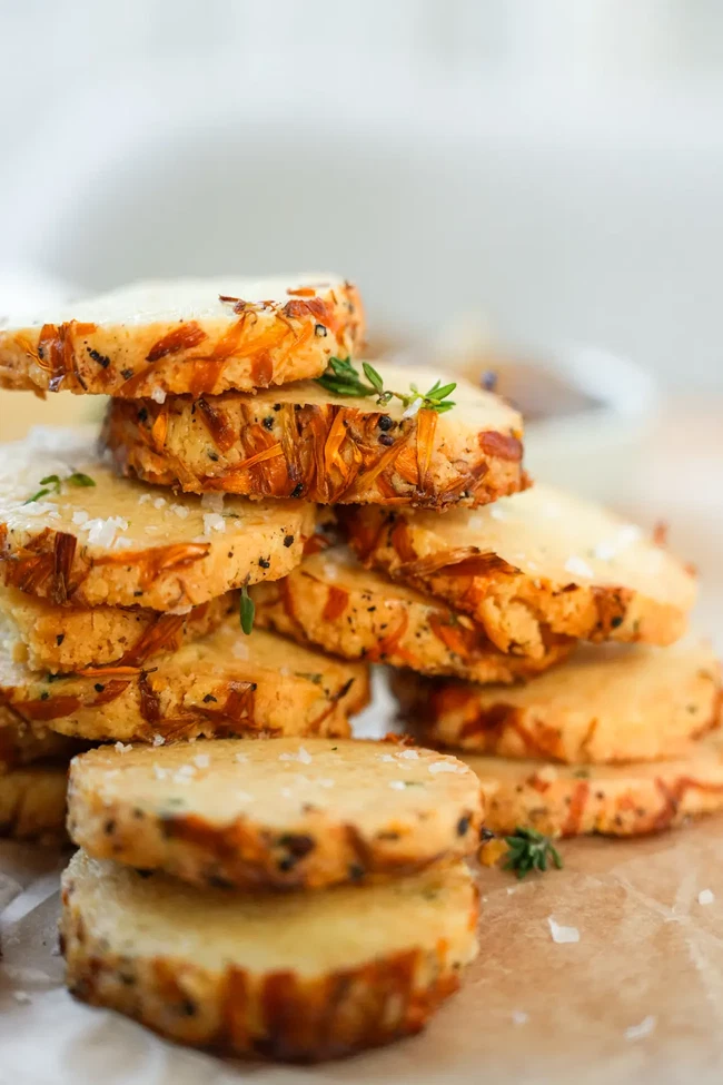 Image of Pecorino & Black Pepper Cheese Biscuits 
