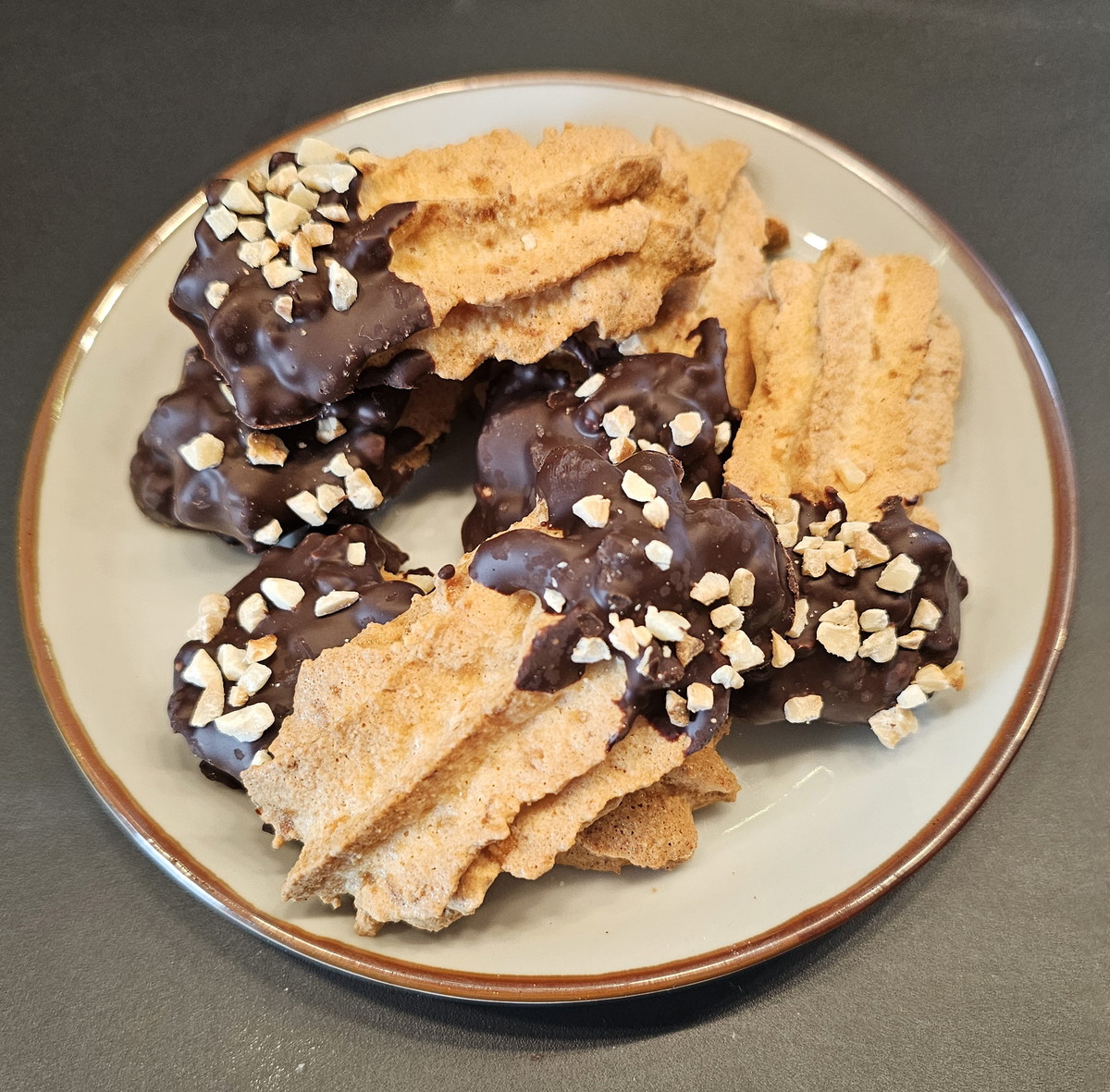 Marzipan-Makronenstangen