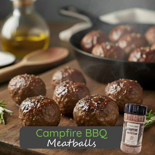 Image of Campfire BBQ Meatballs