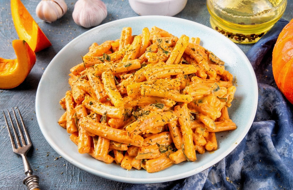 🍝 Creamy Butternut Squash Pasta