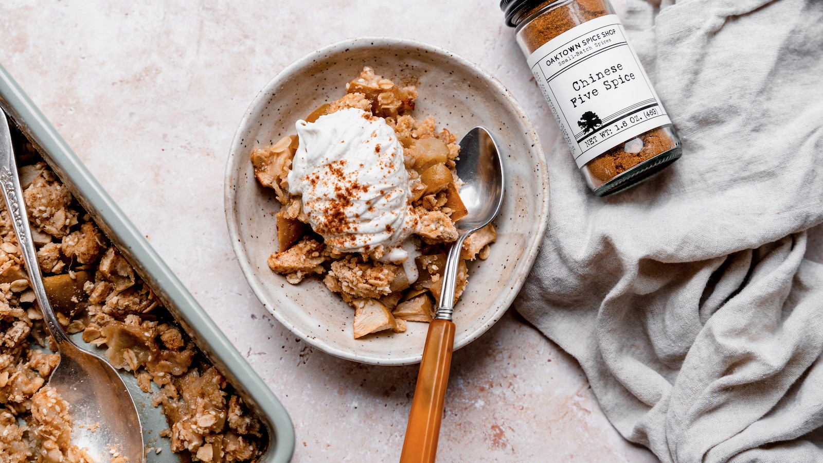 Image of Chinese Five Spice Apple Crisp