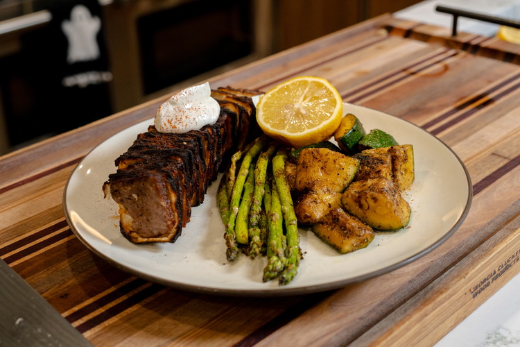 Image of Finish with a squeeze of lemon after they come off and serve immediately or reheat in an air fryer for just a minute or two right before serving.