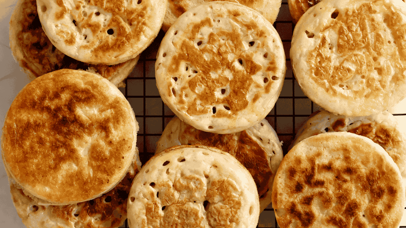 Image of Sourdough Crumpets Recipe