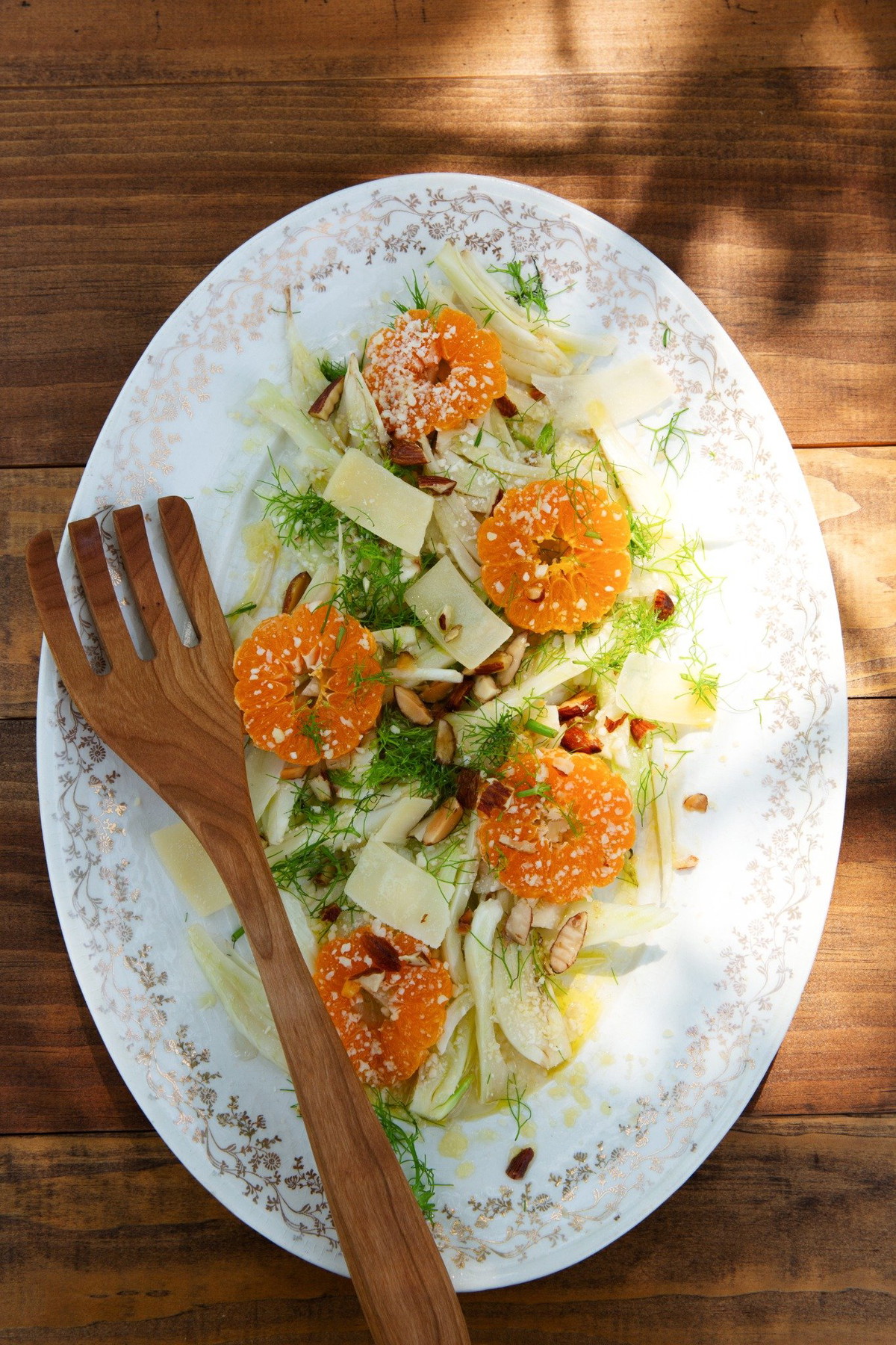 Citrus Fennel Salad with Sesame Orange Dressing