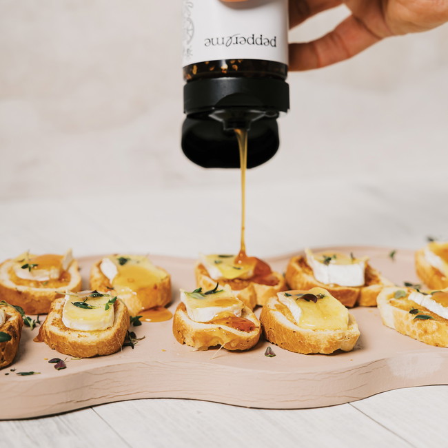 Image of Butter Crostini with Brie 