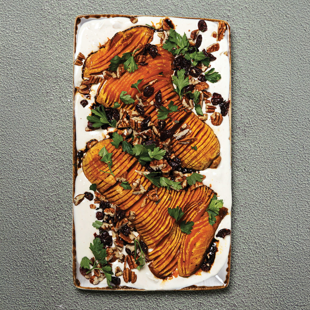 Hasselback Pumpkin