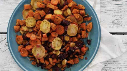Savory Roasted Root Vegetables