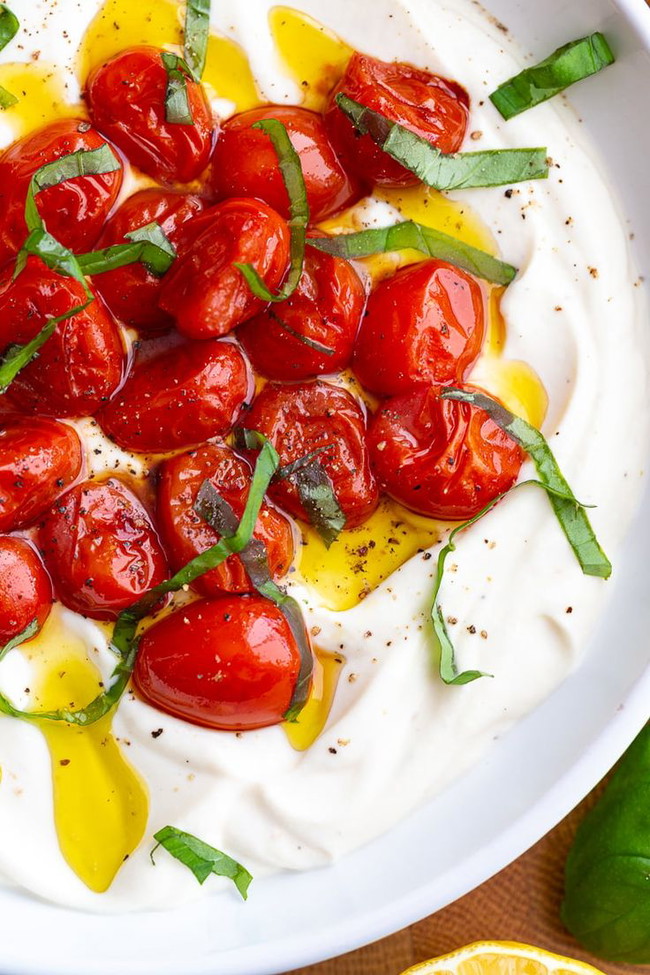 Image of Whipped Ricotta with Tomato Confit 
