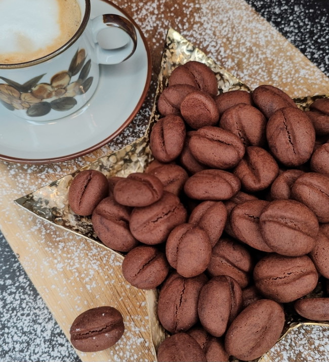 Image of Kaffeebohnen-Plätzchen