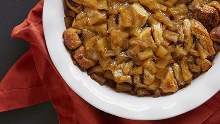 Apple Fritter Cinnamon Roll Bake
