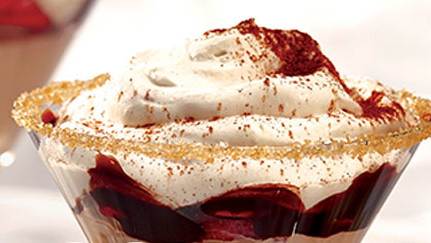 Black & White Swirled Mousse