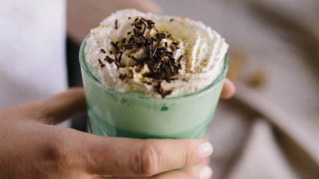 Image of Mint Shake for St. Patrick’s Day