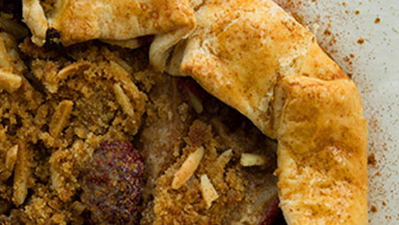 Pear and Blackberry Almond Galette