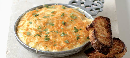 Artichoke & White Bean Spread with Crostini