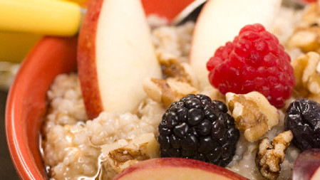 Apple Brown Sugar Steel Cut Oats