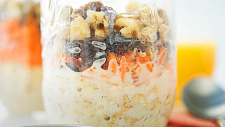Carrot Cake Overnight Oats