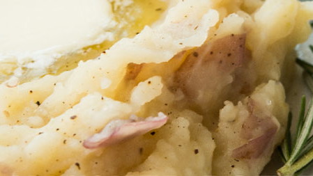 Garlic Smashed Potatoes