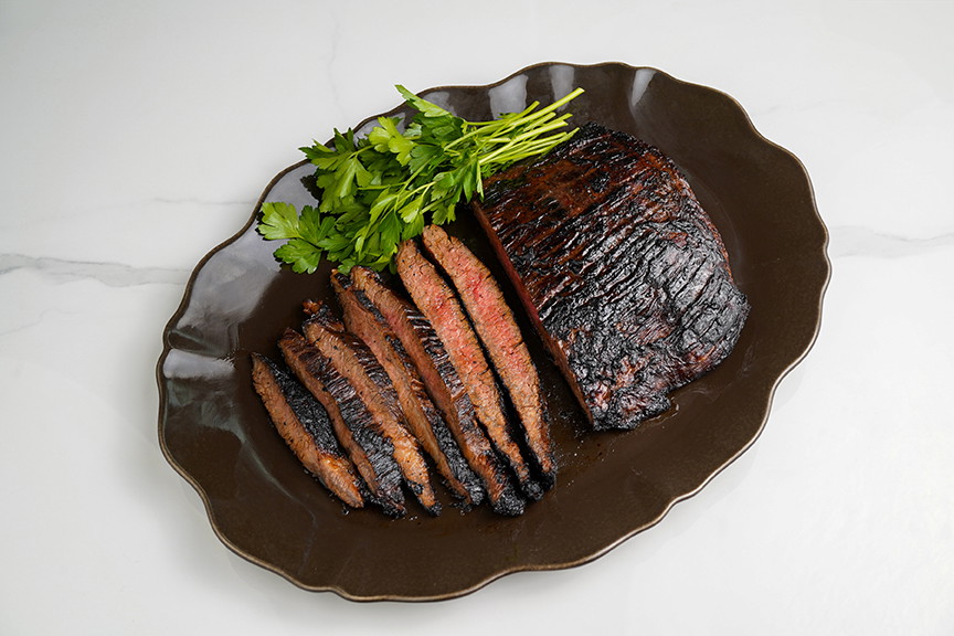 Easy Soy-Balsamic-Pineapple-Garlic Marinated Flank Steak