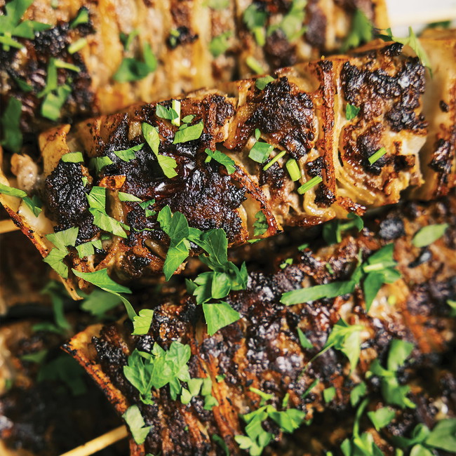 Image of Skewer Kebabs & Garlic Parmesan Butter