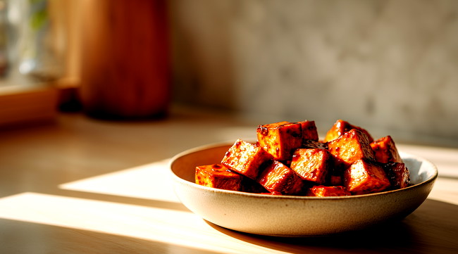 Image of Tofu marinieren Rezept – Veganer Tofu mit Wajos Magic Dust Rub