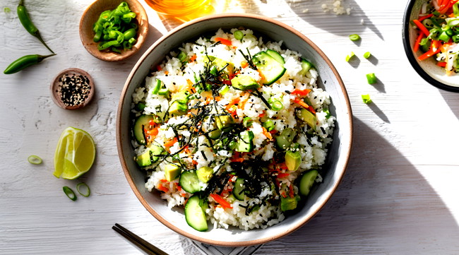 Image of Veganer Sushi Reissalat