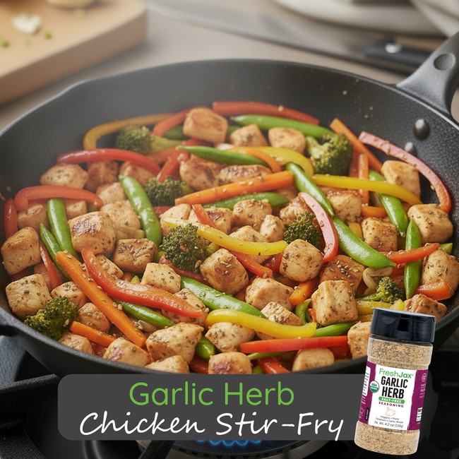 Image of Garlic Herb Chicken Stir-Fry