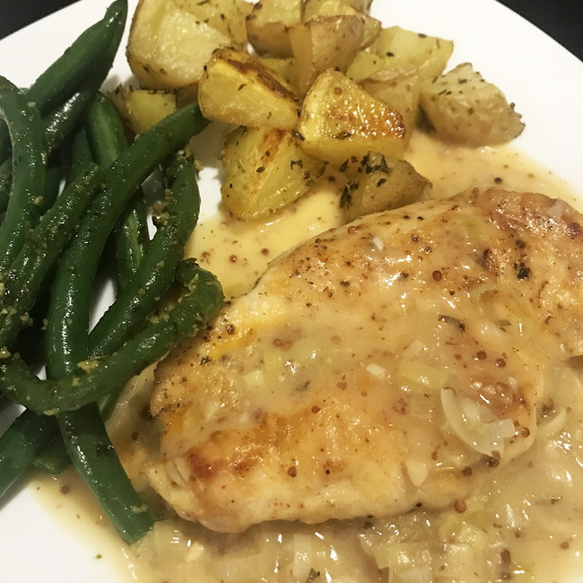Image of Chicken Breast with Mustard Sauce