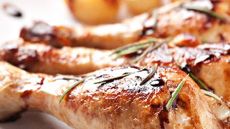 Balsamic Glazed Drumsticks