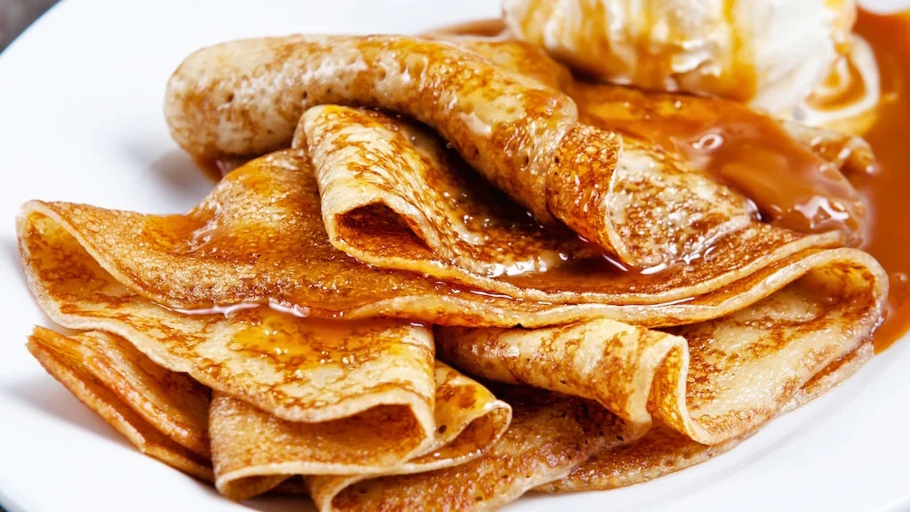 Image of Delicious Crepes with Dulce de Leche