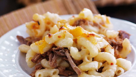 Pork Shoulder Mac and Cheese
