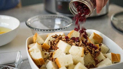 Pumpkin Bread Pudding