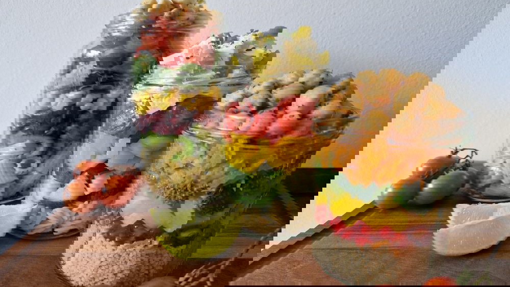 Image of Meal Prep Salat | Salate im Glas