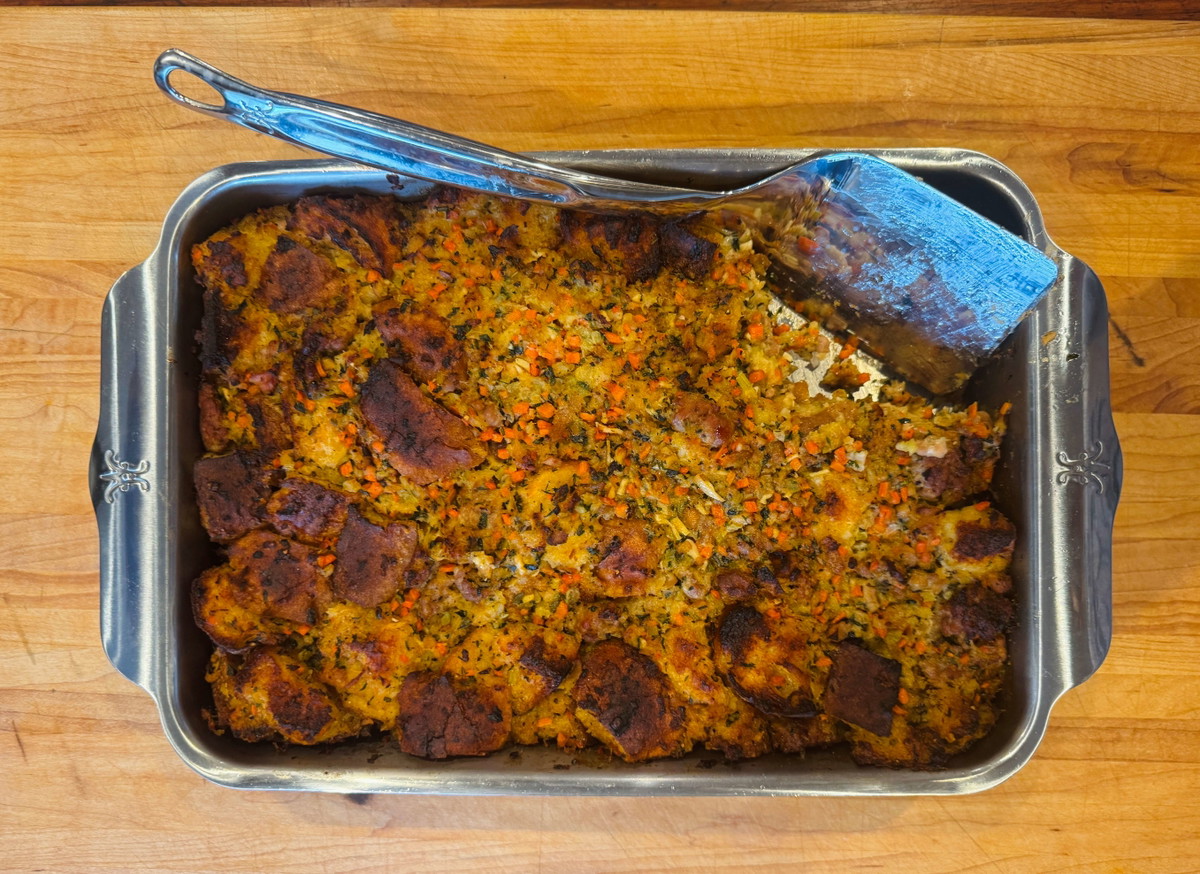 Sausage & Clam Stuffing