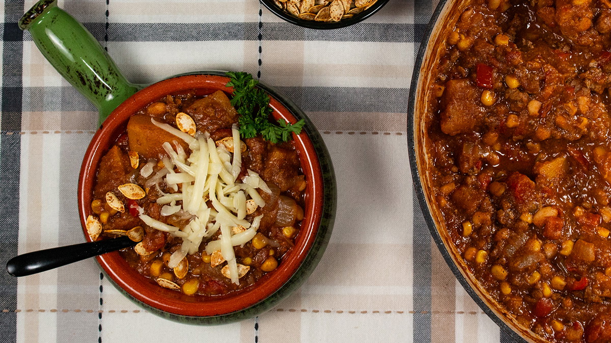 Flavorful Curried Pumpkin and Lamb Stew