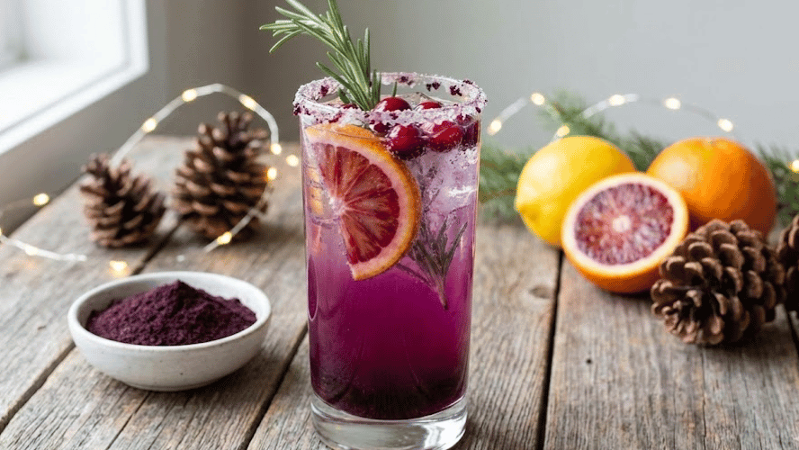 Image of Maqui Berry Holiday Mocktail