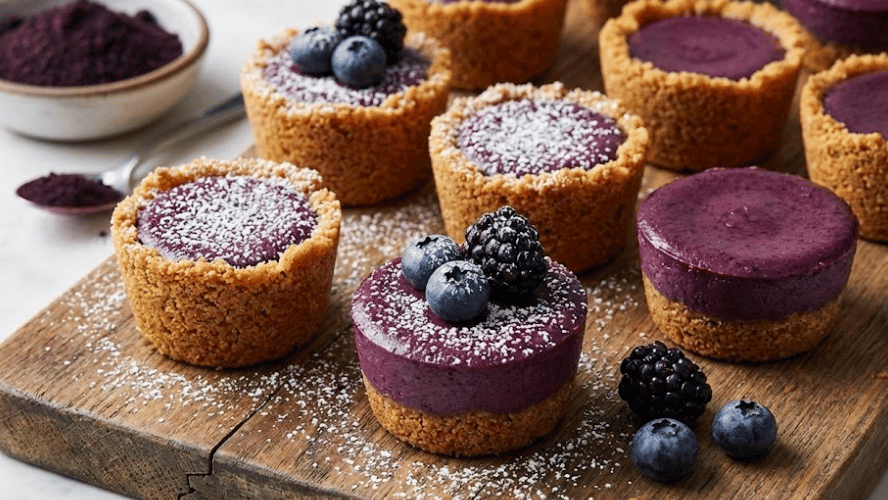Image of Maqui Berry Cheesecake Bites