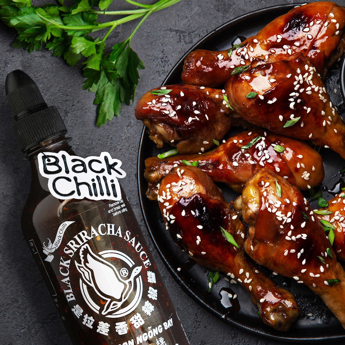 Turn Up the Heat This Summer with Black Chilli Sriracha Grilled Chicken