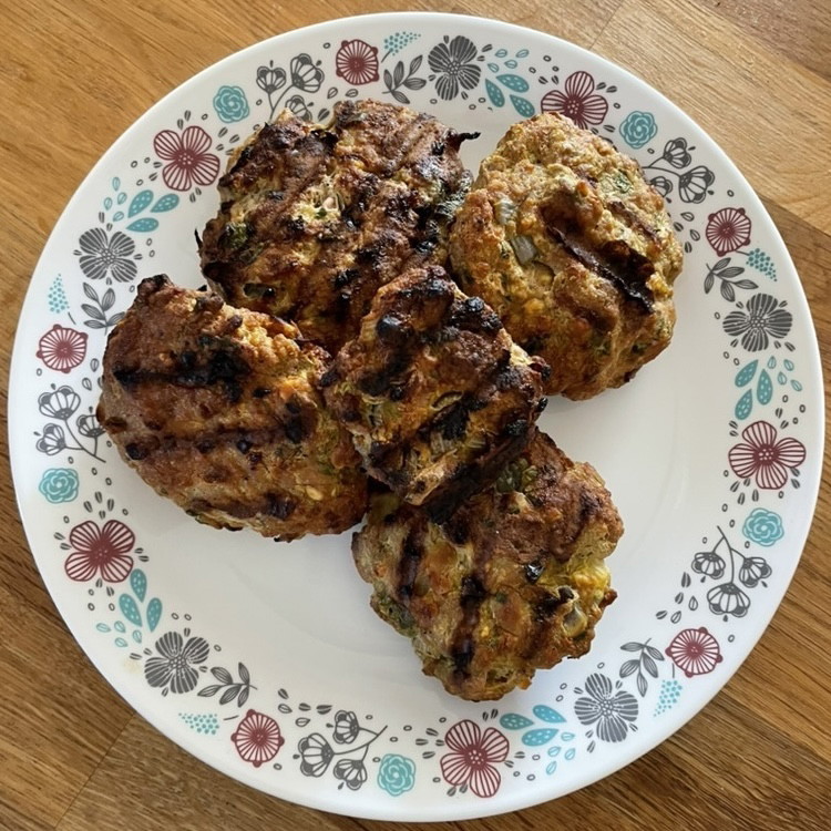 Curry Kebab Burgers