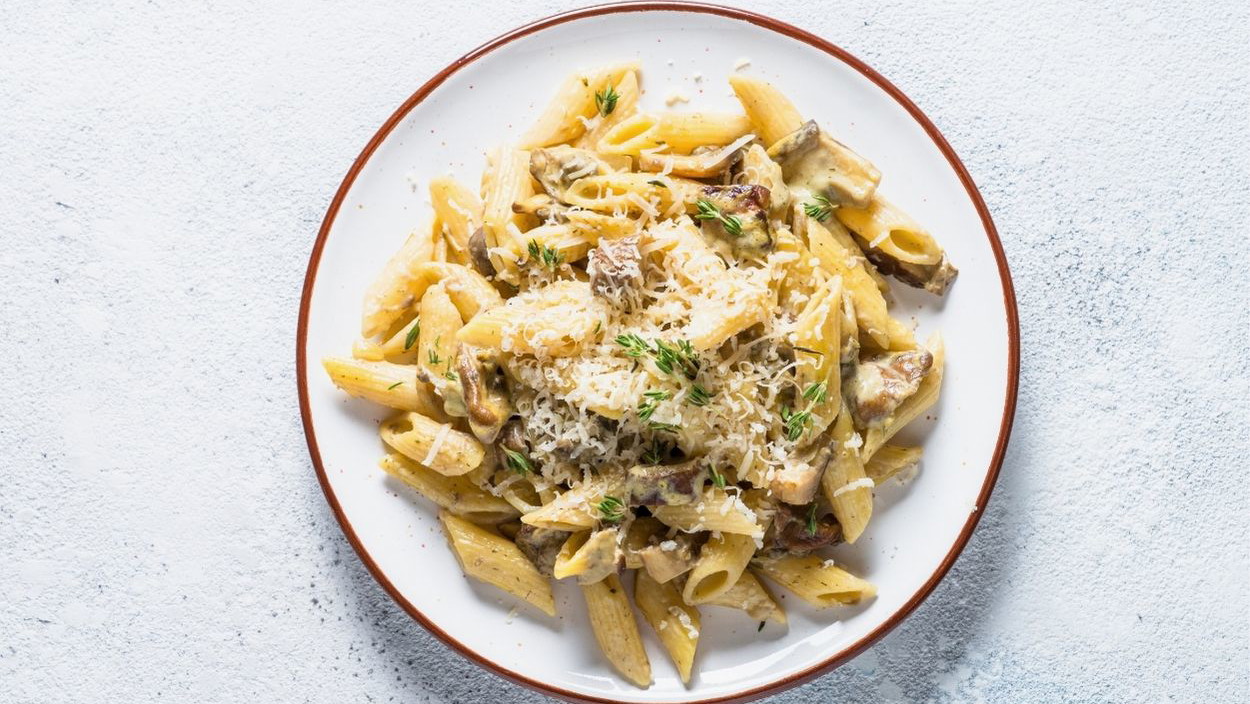 Image of Creamy Mushroom Pasta
