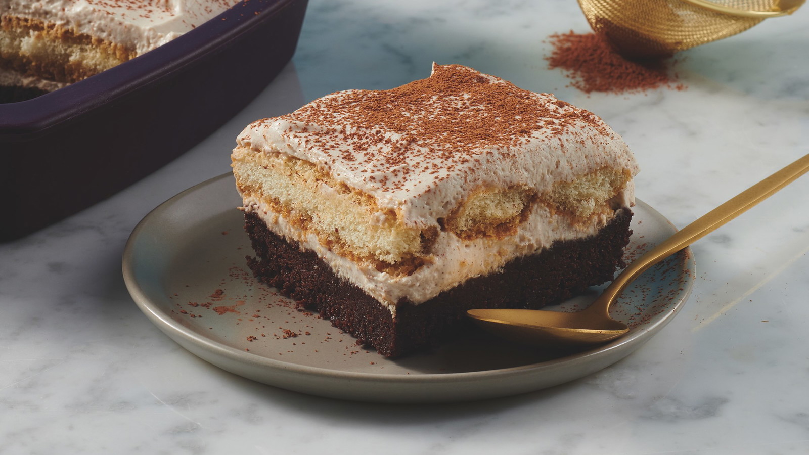 Image of Fudgy Brownie Tiramisu 
