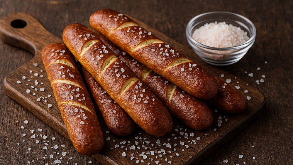 Image of Laugenstangen mit Himalaya-Steinsalz