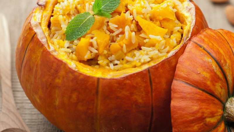 Image of Salie & Geroosterde Pompoen Risotto